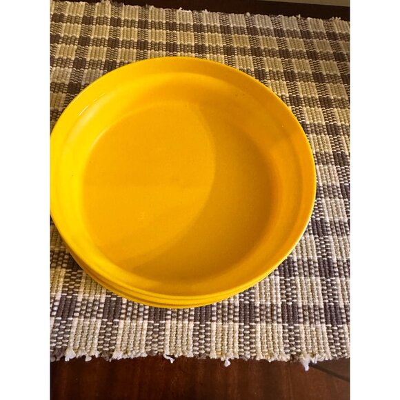 Vintage Tupperware Storage Lot Containers with Lids Yellow & Orange Bowls w lid - Picture 10 of 16